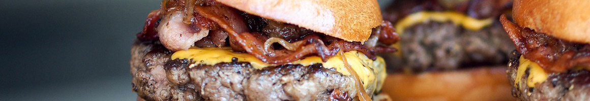 Eating American (New) Burger Indian at Burger Walla restaurant in Newark, NJ.